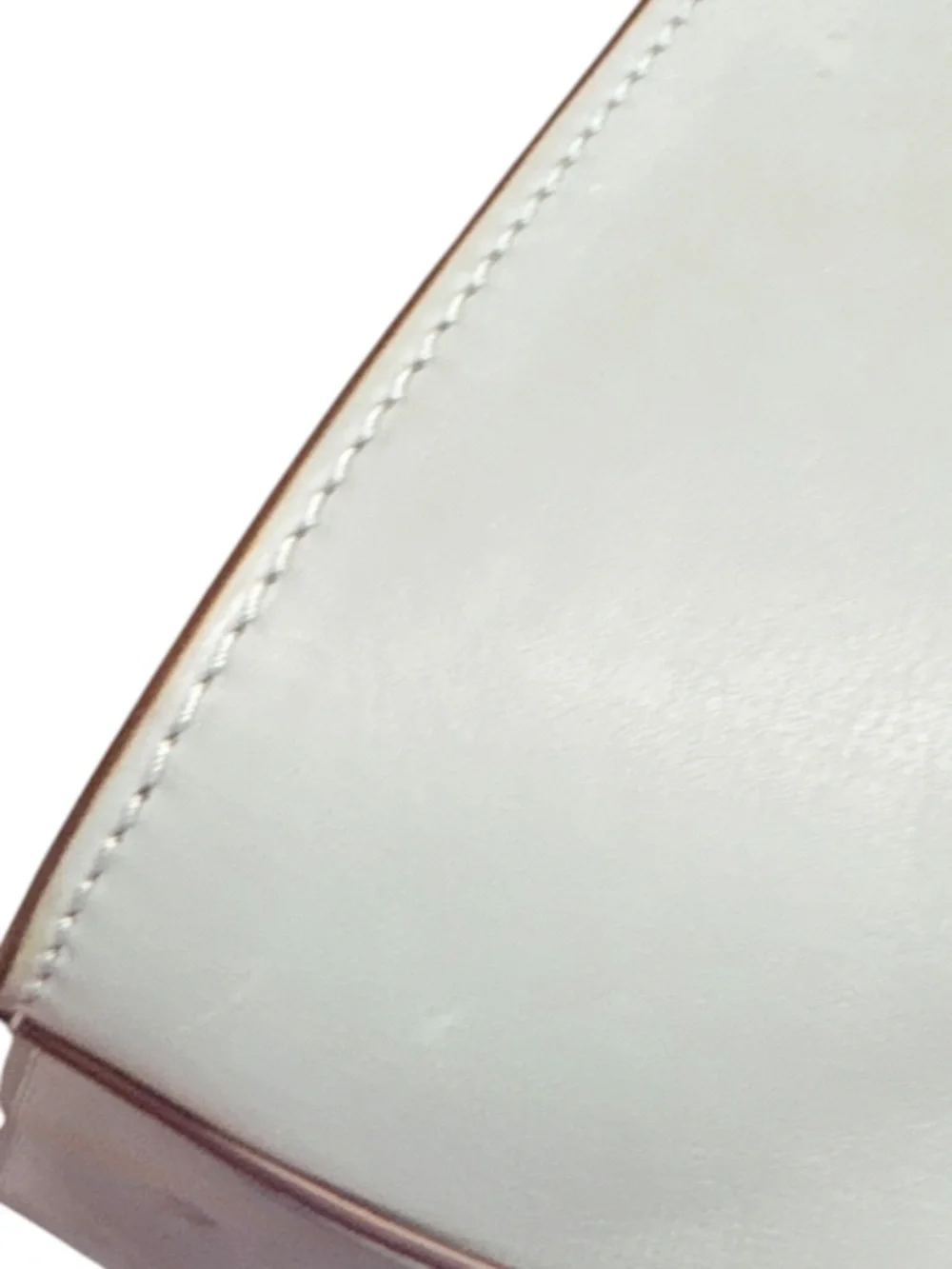 Tory Burch cass leather tote bag in mint blue leather